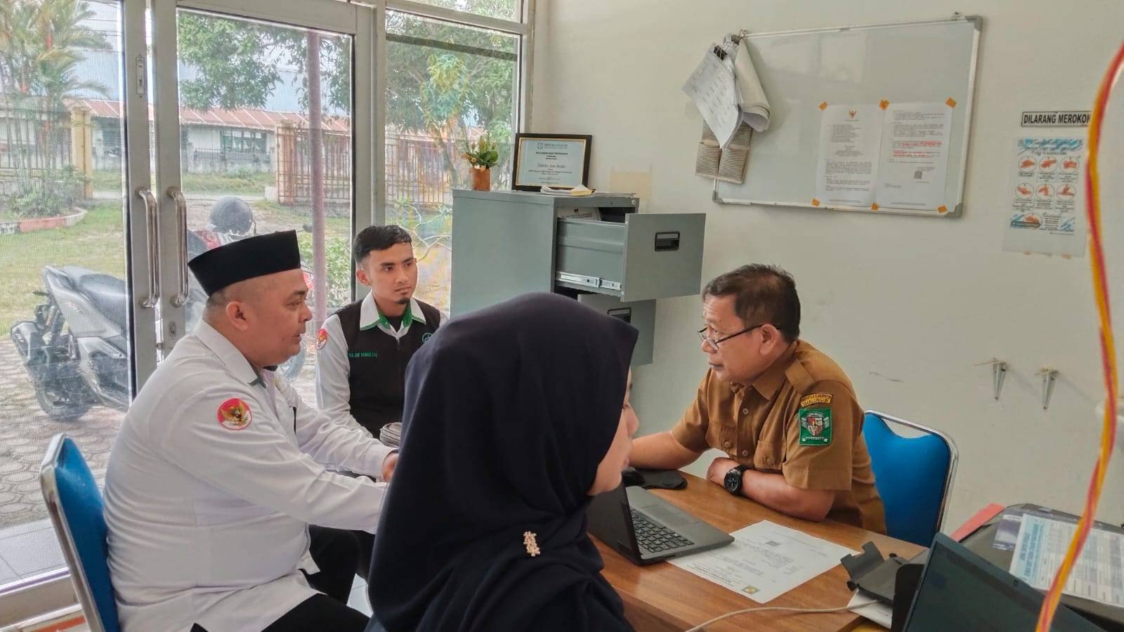 Silaturahmi KUA Bosar Maligas dengan UPTD Puskesmas Pasar Baru, Kolaborasi untuk Masyarakat Sehat dan Harmonis