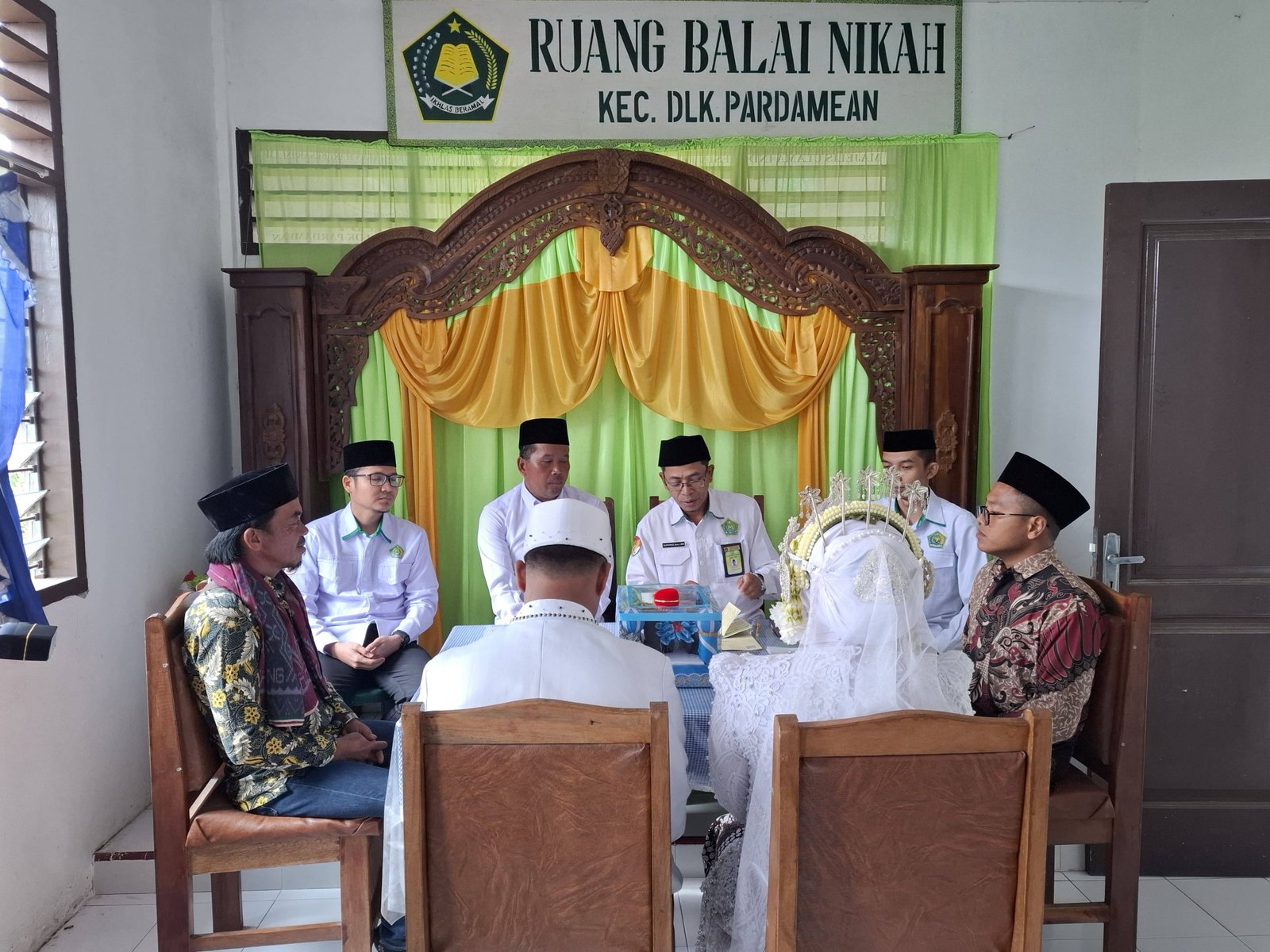 CPNS Penghulu di Simalungun Ikuti Prosesi Pernikahan, Dibimbing Plt. Kepala KUA Dolok Pardamean