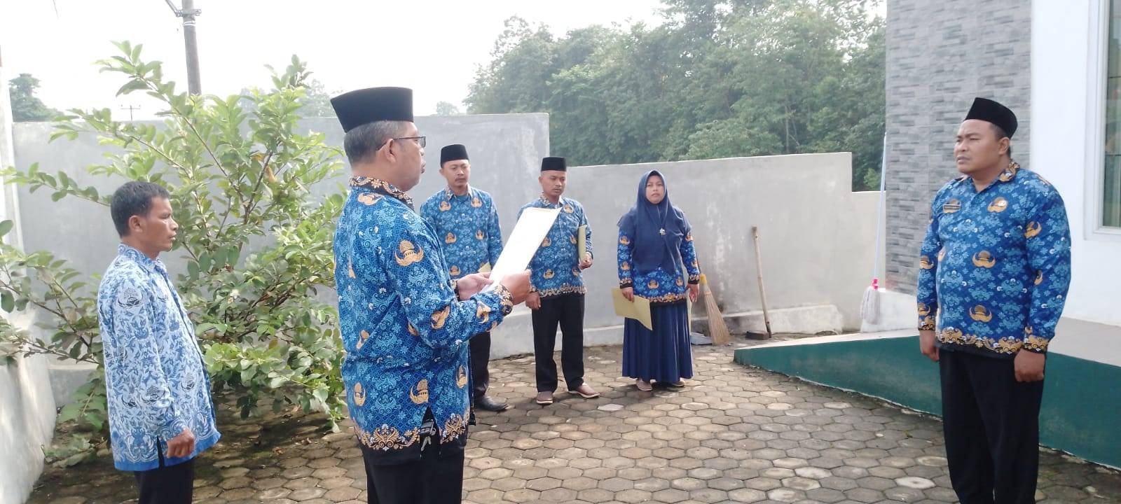 KUA Marga Tiga Gelar Upacara Hari Kesaktian Pancasila