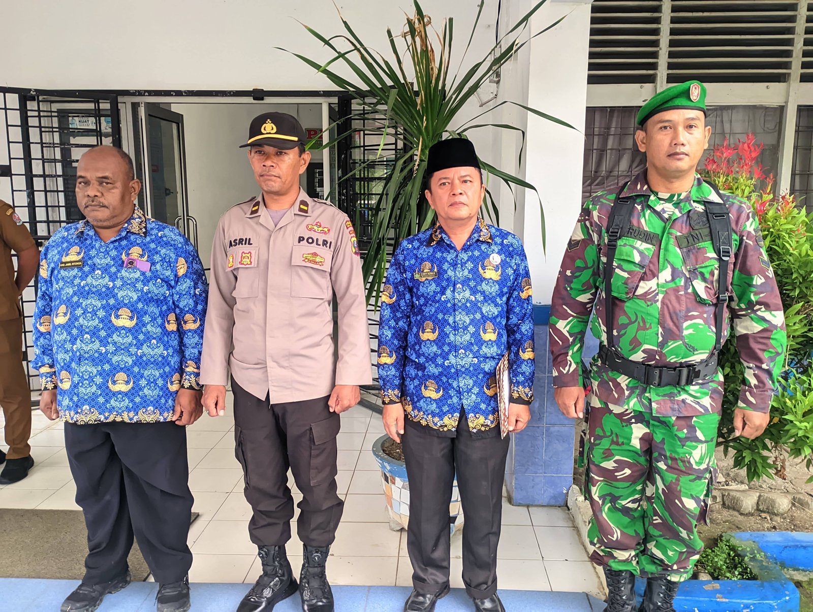 KUA Bangun Purba Ikuti Upacara Hari Kesaktian Pancasila di Kantor Camat, Kepala KUA Bacakan Doa