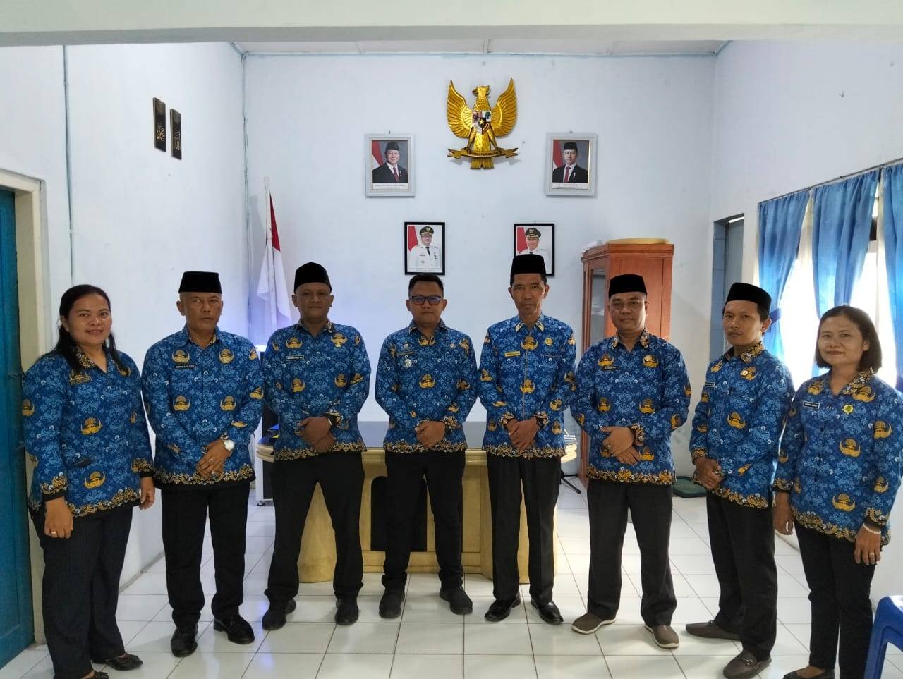 Biru-Biru Menuju Kampung Moderasi Beragama, KUA dan Camat Satu Visi