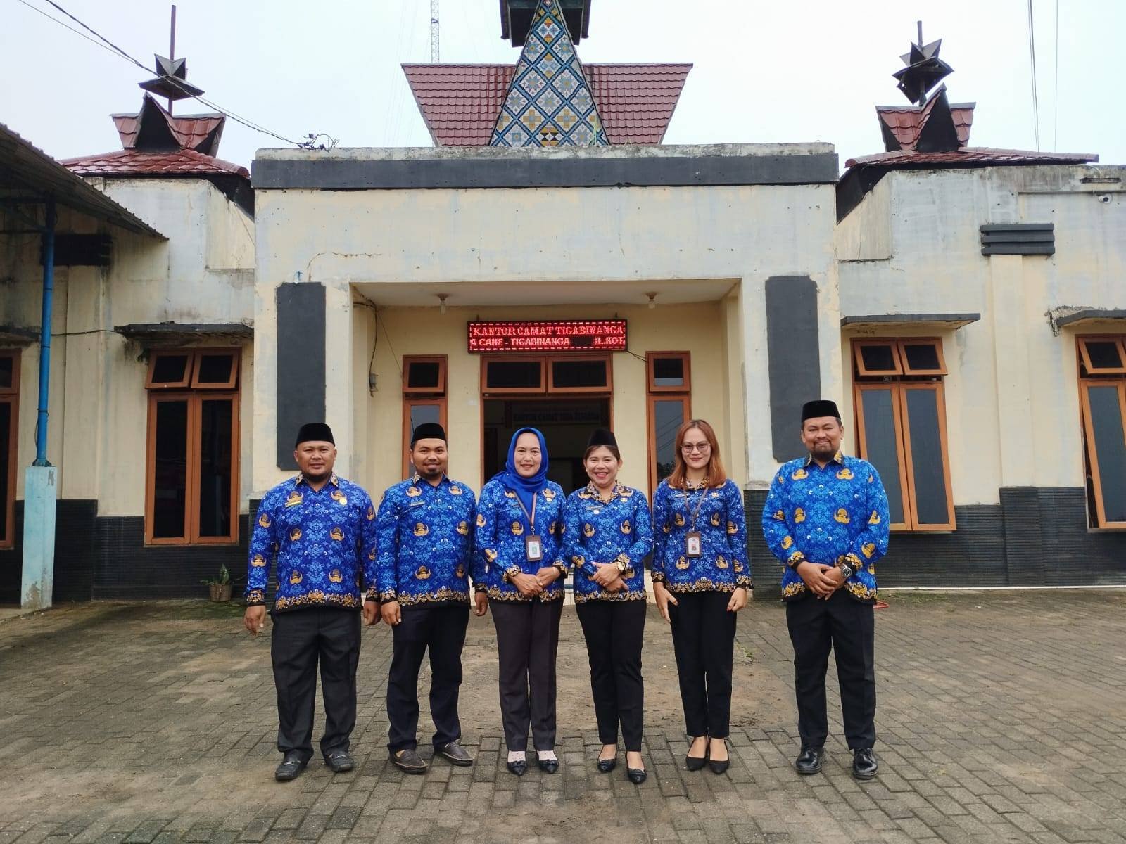 KUA Tigabinanga Gelar Upacara Memperingati Hari Kesaktian Pancasila Bersama Dengan Forkopimcam