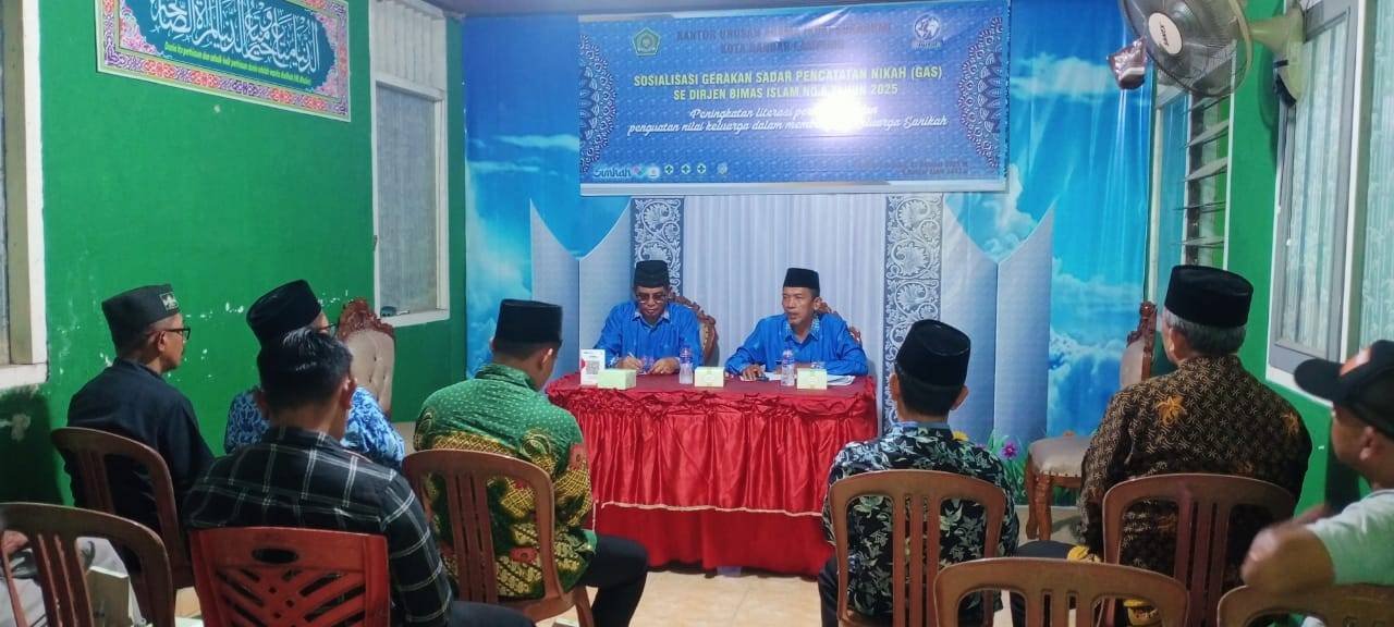 KUA Sukabumi Mantapkan Gerakan Sadar Pencatatan Nikah