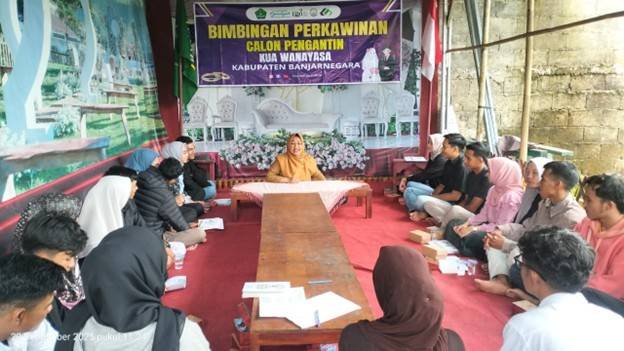 KUA Wanayasa Gelar Bimbingan Perkawinan, Bekali Calon Pengantin Menuju Keluarga Sakinah