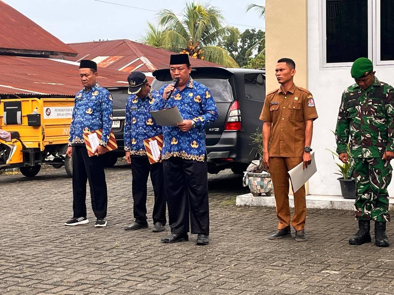 Jajaran KUA Hamparan Perak Hadiri Upacara Hari Kesaktian Pancasila 