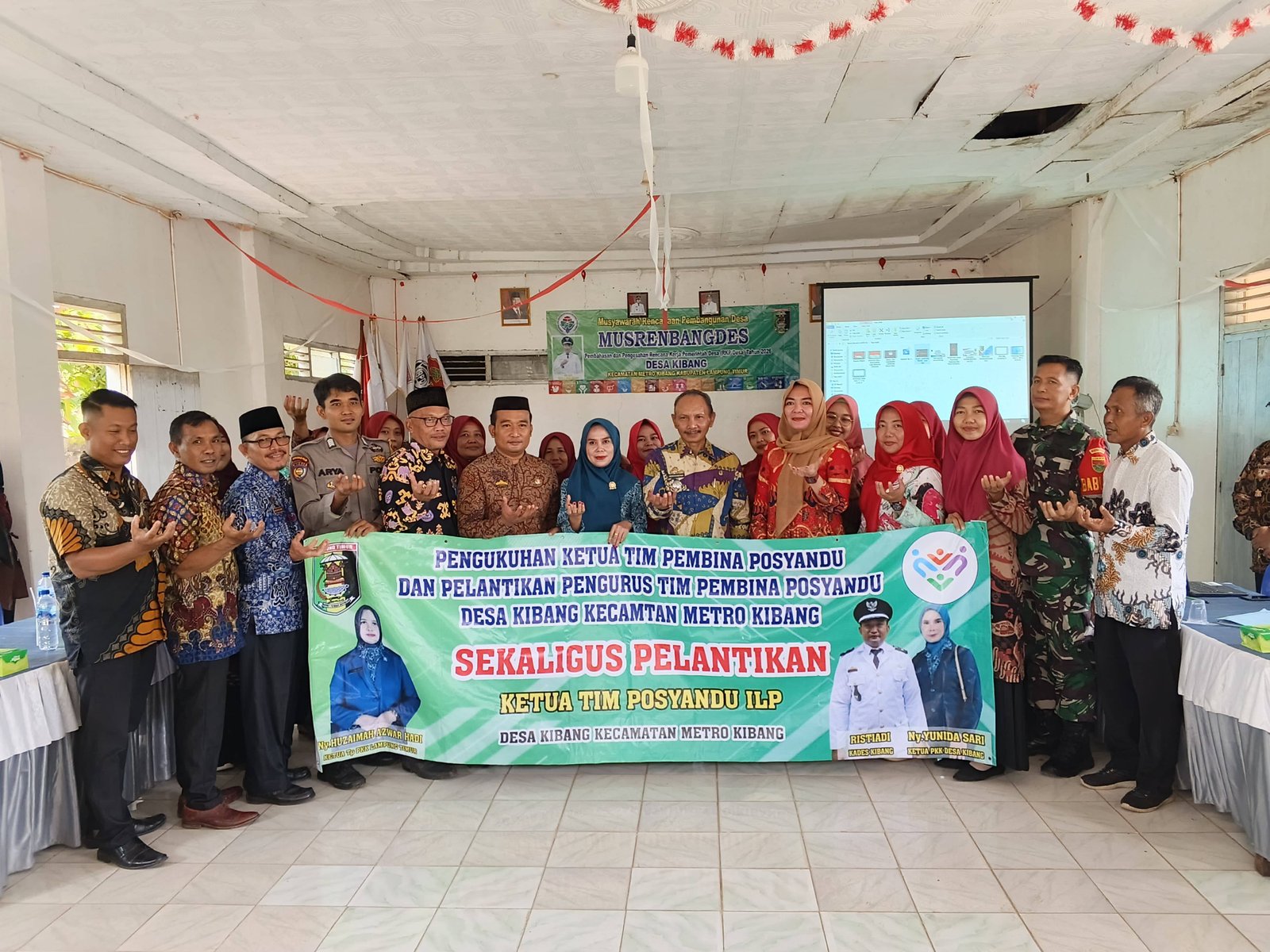 KUA Metro Kibang Dorong Sinergi Lintas Sektor Lewat Posyandu Desa