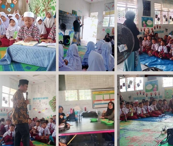 Sinergi KUA Bosar Maligas dan PAI: Peringatan Maulid Nabi di SD Negeri 0197111 Pasar Baru