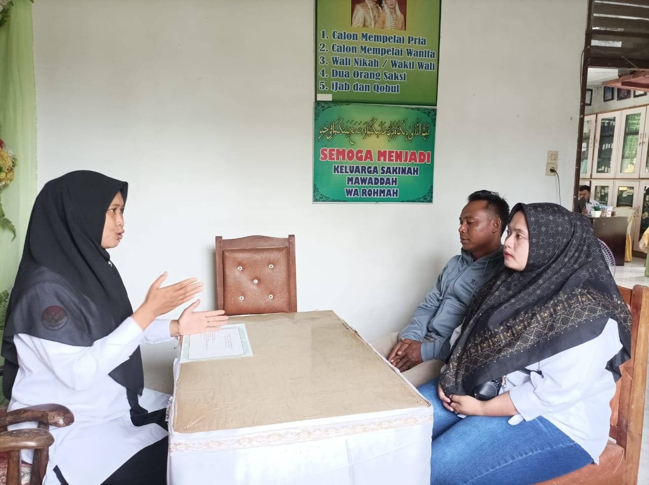 KUA Bosar Maligas Gelar Bimbingan Perkawinan: Membangun Keluarga Sakinah, Mawaddah, Warahmah