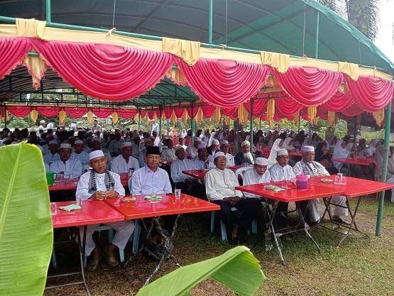 Pererat Ukhuwah, KUA Kecamatan Bantan Hadiri Wirid IPHI Kecamatan Bantan di Kediaman H. Nasrap