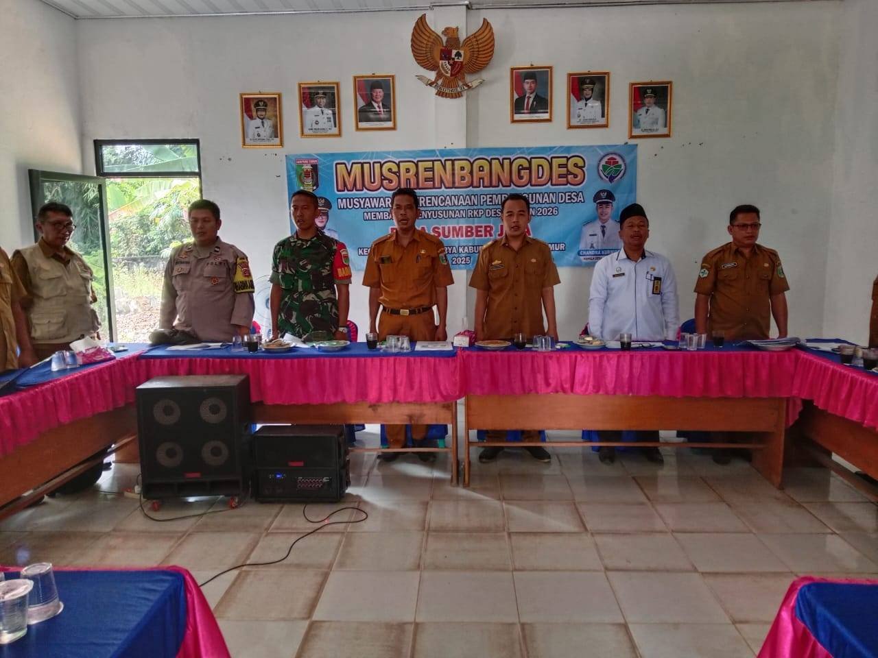 Kepala KUA Waway Karya Tancap Gas Hadiri Musrenbangdes di Dua Desa