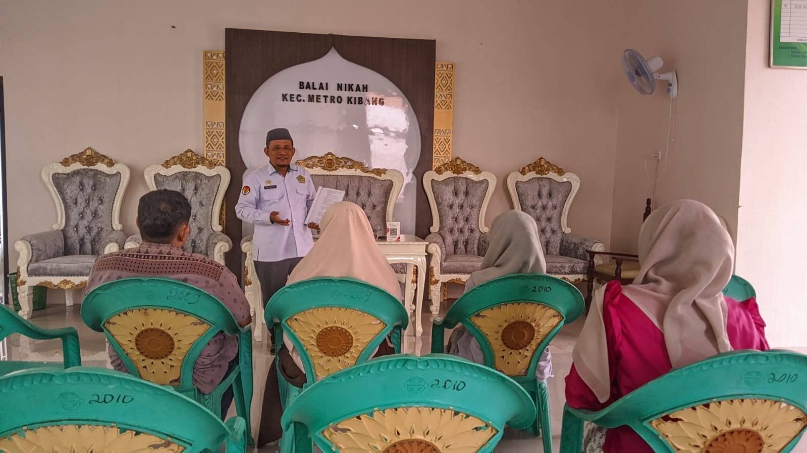 KUA Metro Kibang Perkuat Sinergi Lintas Sektor dalam Bimbingan Calon Pengantin
