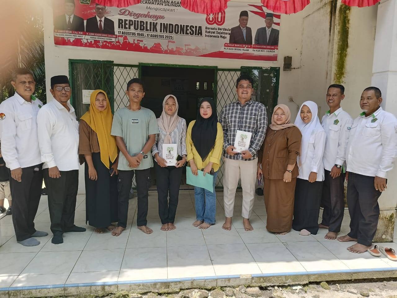 Ka KUA Silinda dan Jajaran Berkolaborasi dengan UPT KB Kecamatan Silinda dalam Program Elsimil