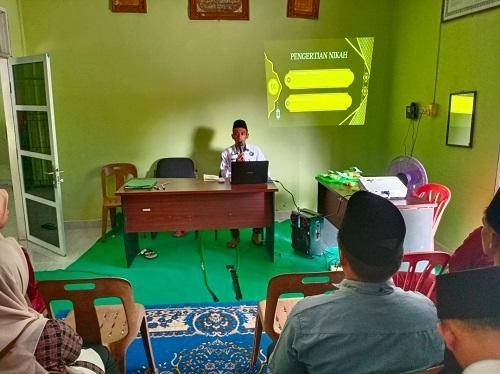 Penghulu KUA Kecamatan Bantan Sampaikan Materi “Pemahaman Regulasi dan Makna Pernikahan dalam Islam”