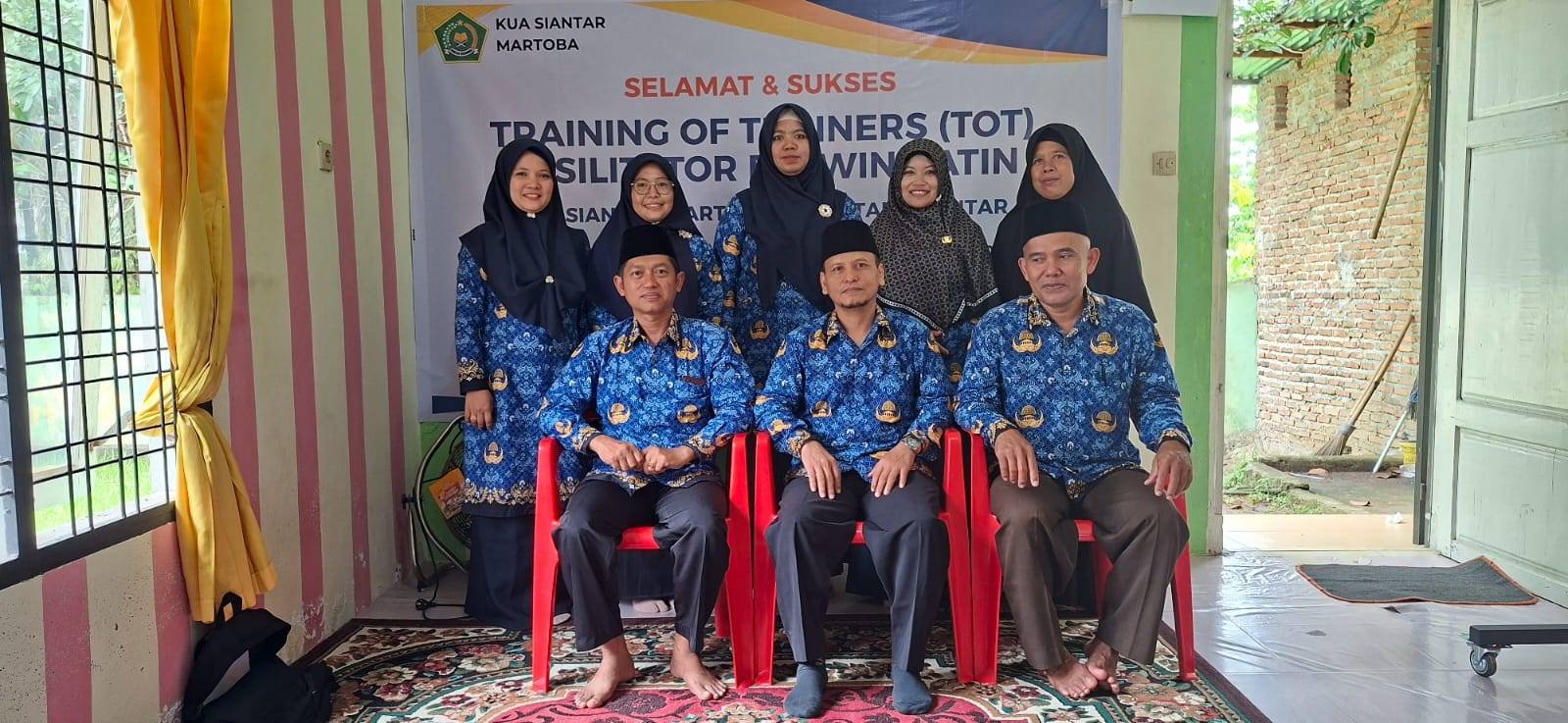 KUA Siantar Marimbun Menjadi Pembicara Bagi Pelatihan Fasilitator Bimwin Pranikah 