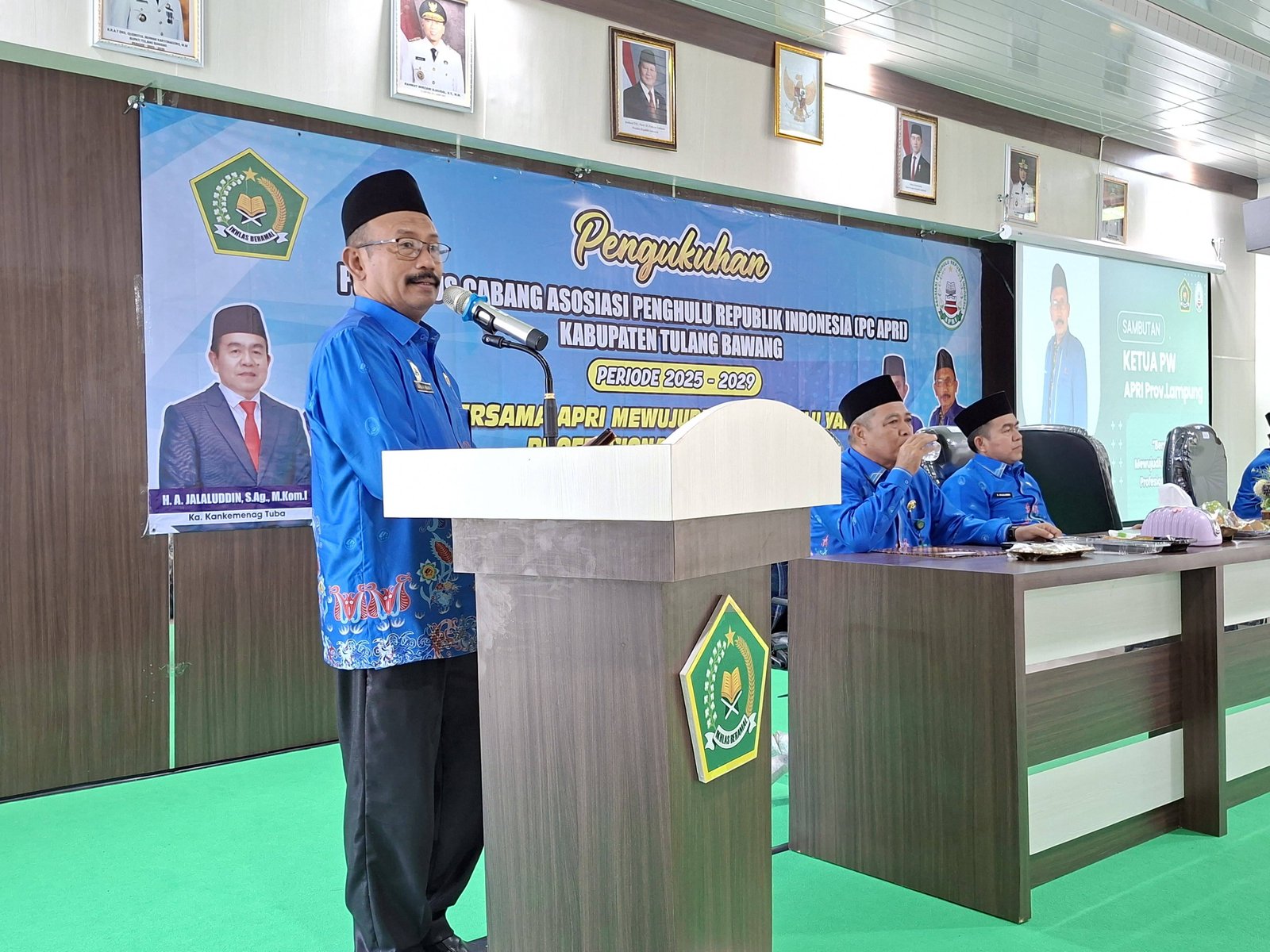 Ketua PW APRI Lampung Ajak Penghulu Kerja Ikhlas dan Penuh Integritas