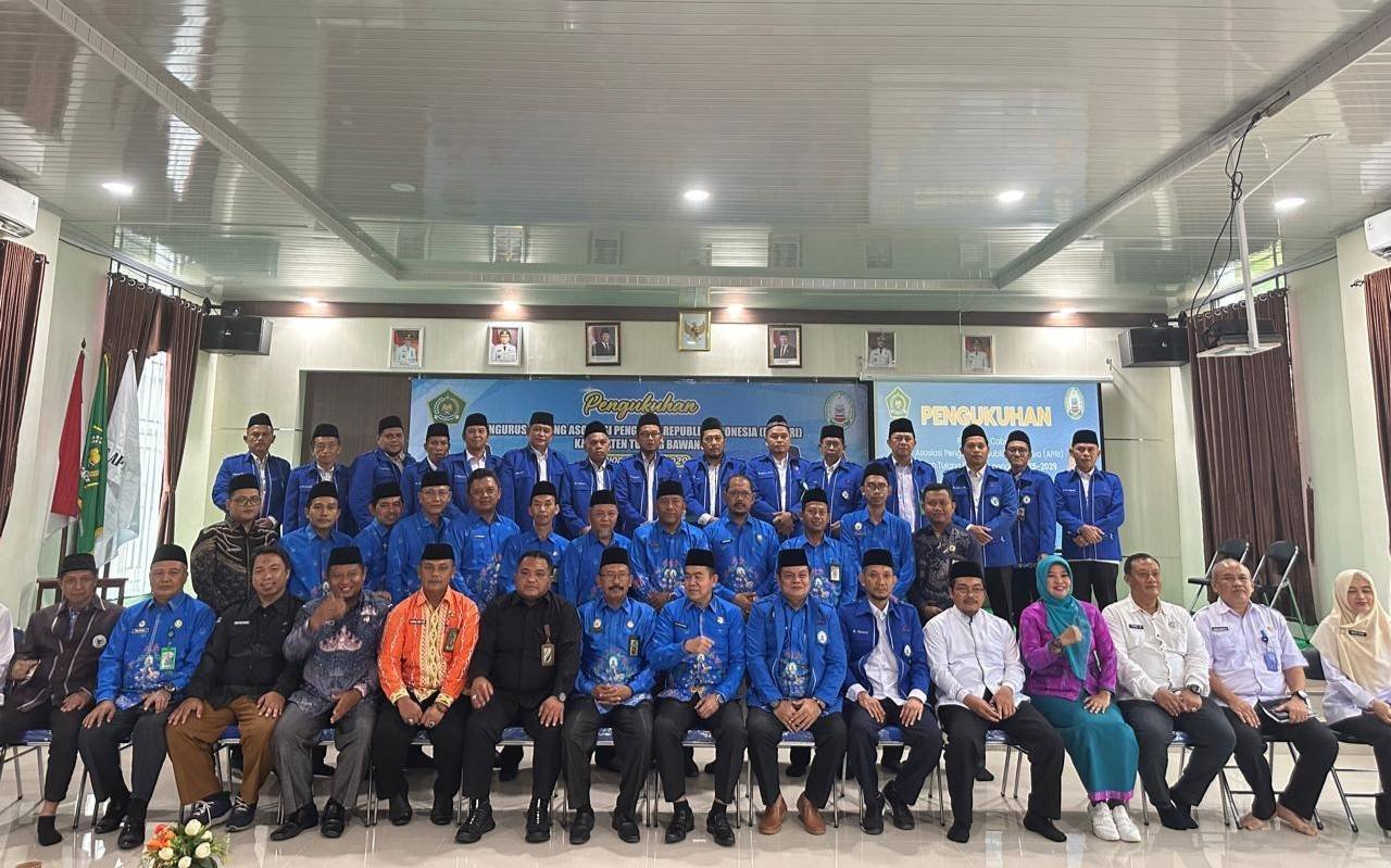 PC APRI Lampung Timur Hadiri Pengukuhan PC APRI Tulang Bawang, Perkuat Soliditas Antar Penghulu se-Lampung