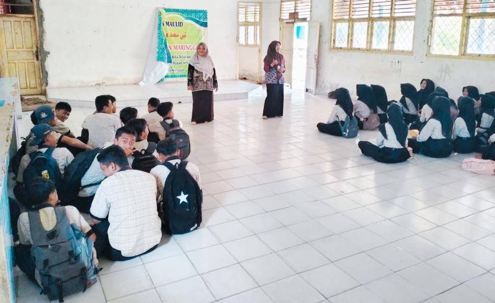KUA Labuhan Maringgai Tanamkan Nilai Islam Moderat di Kalangan Pelajar