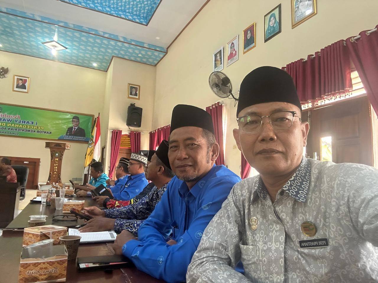 Kepala KUA Sekampung Udik Ikuti Rakor dan Pembinaan Pencegahan Dini Potensi Konflik di Kemenag Lampung Timur