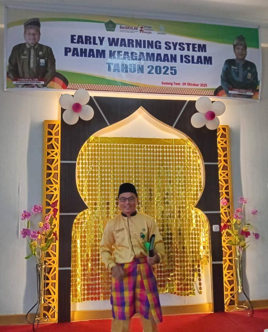 Kepala KUA Inuman Ikuti Acara Early Warning Sistem Cegah dan Deteksi Dini Paham Keagamaan di Gunung Toar