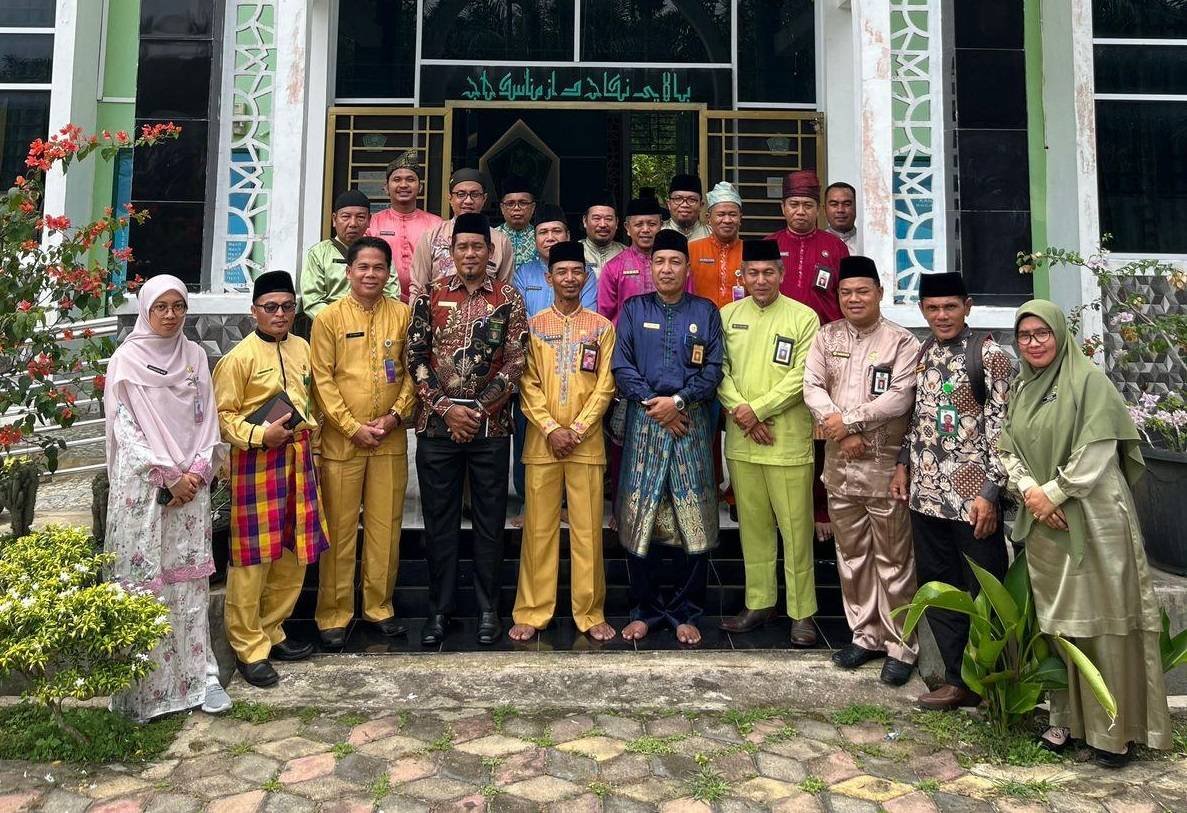 Antisipasi Radikalisme, Plh dan Penghulu KUA Logas Tanah Darat Ikuti Pembekalan Early Warning System