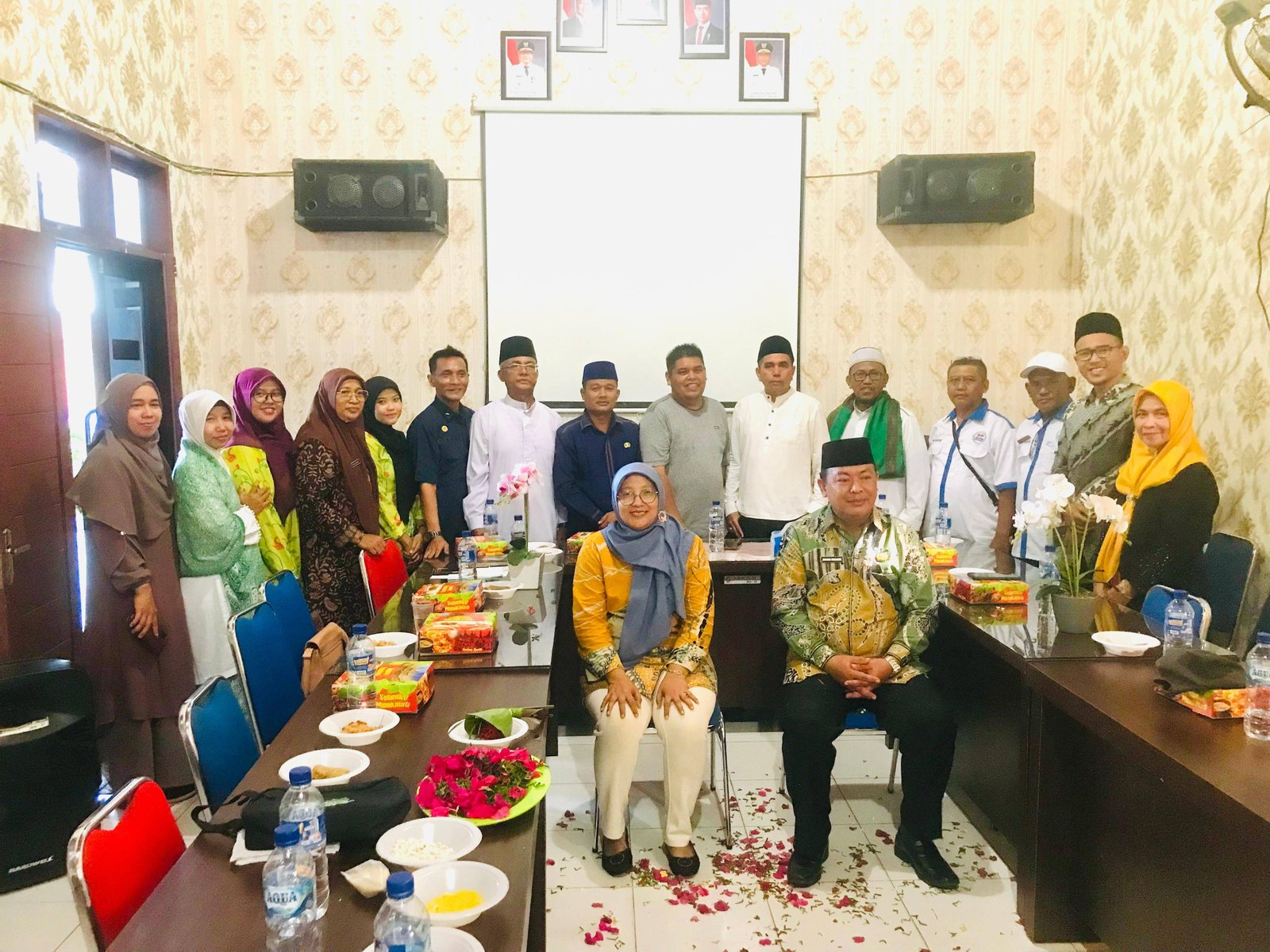 Maksimalkan Target Program Kesehatan, KUA dan  Puskesmas Hamparan Perak Perak Perkuat Sinergitas