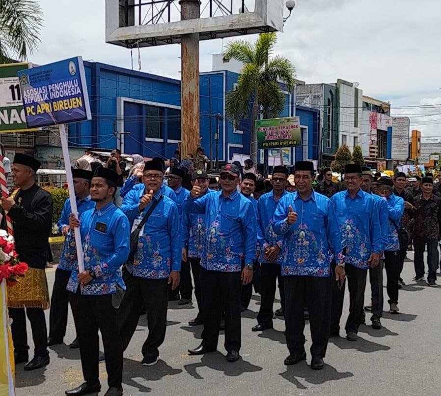 APRI Bireuen Meriahkan Pawai Budaya HUT Kabupaten Bireuen ke-26