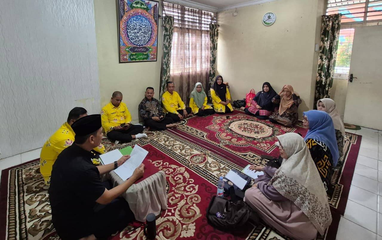 Ka. KUA Pimpin Rapat Teknis Pelaksanaan Kegiatan Bimbingan Pusaka Sakinah KUA Tampan
