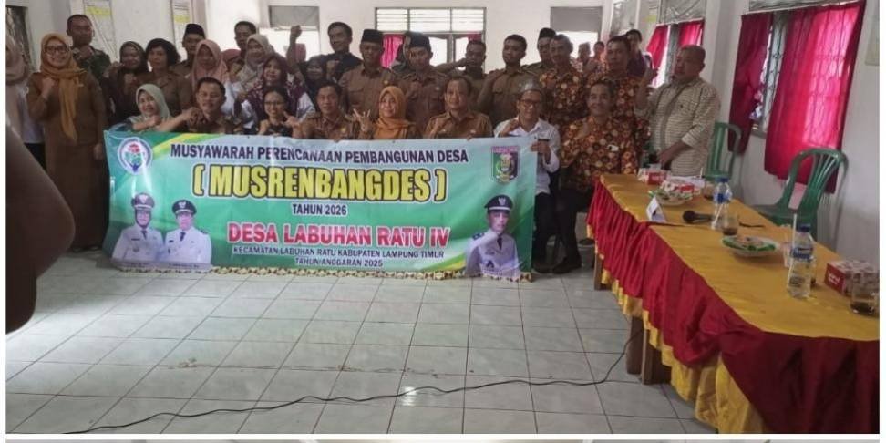 KUA Labuhan Ratu Dorong Pembangunan Desa Berbasis Nilai Keagamaan