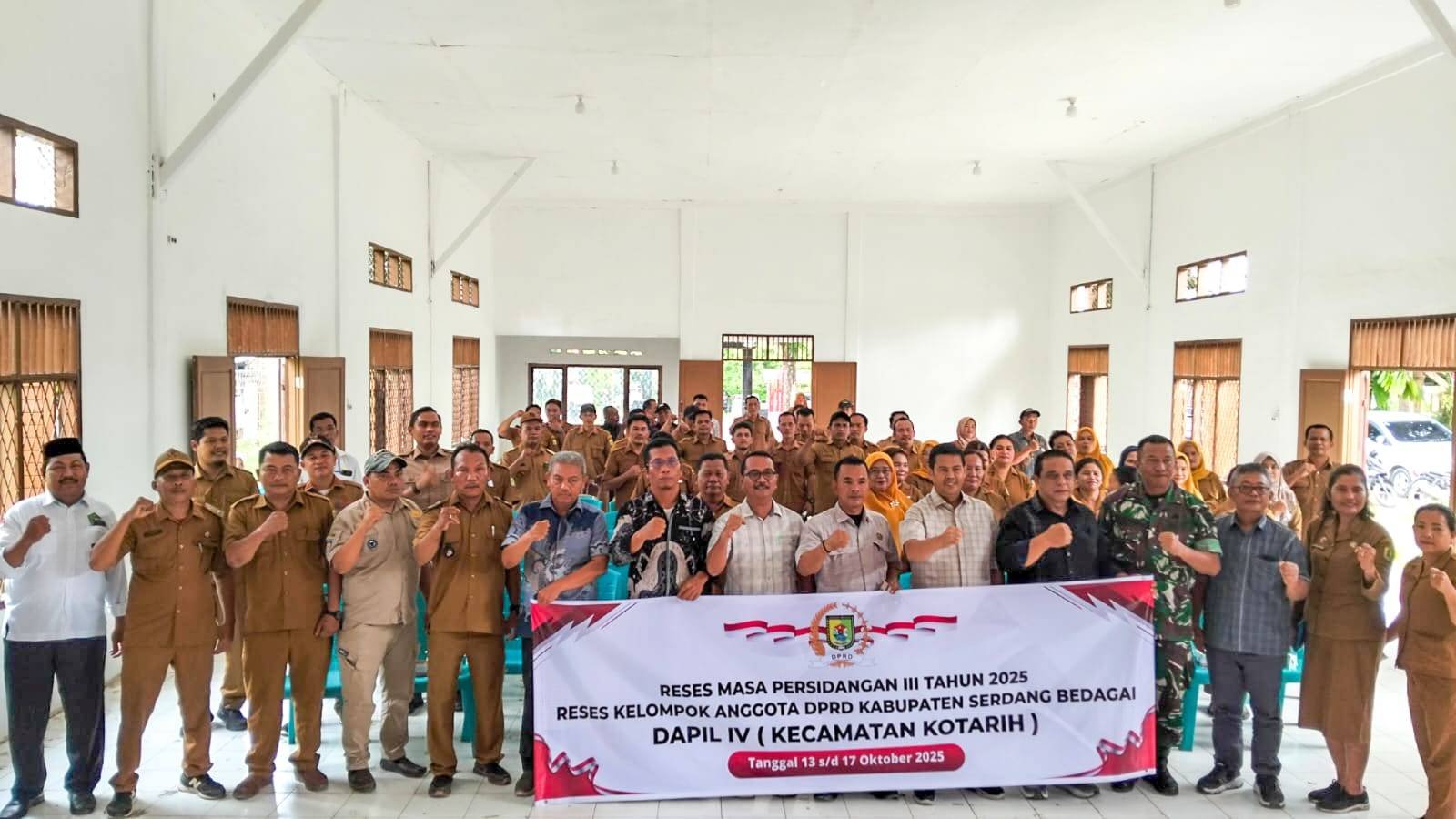 Penghulu KUA Kecamatan Kotarih Dukung Penyerapan Aspirasi Masyarakat dalam Reses DPRD Serdang Bedagai