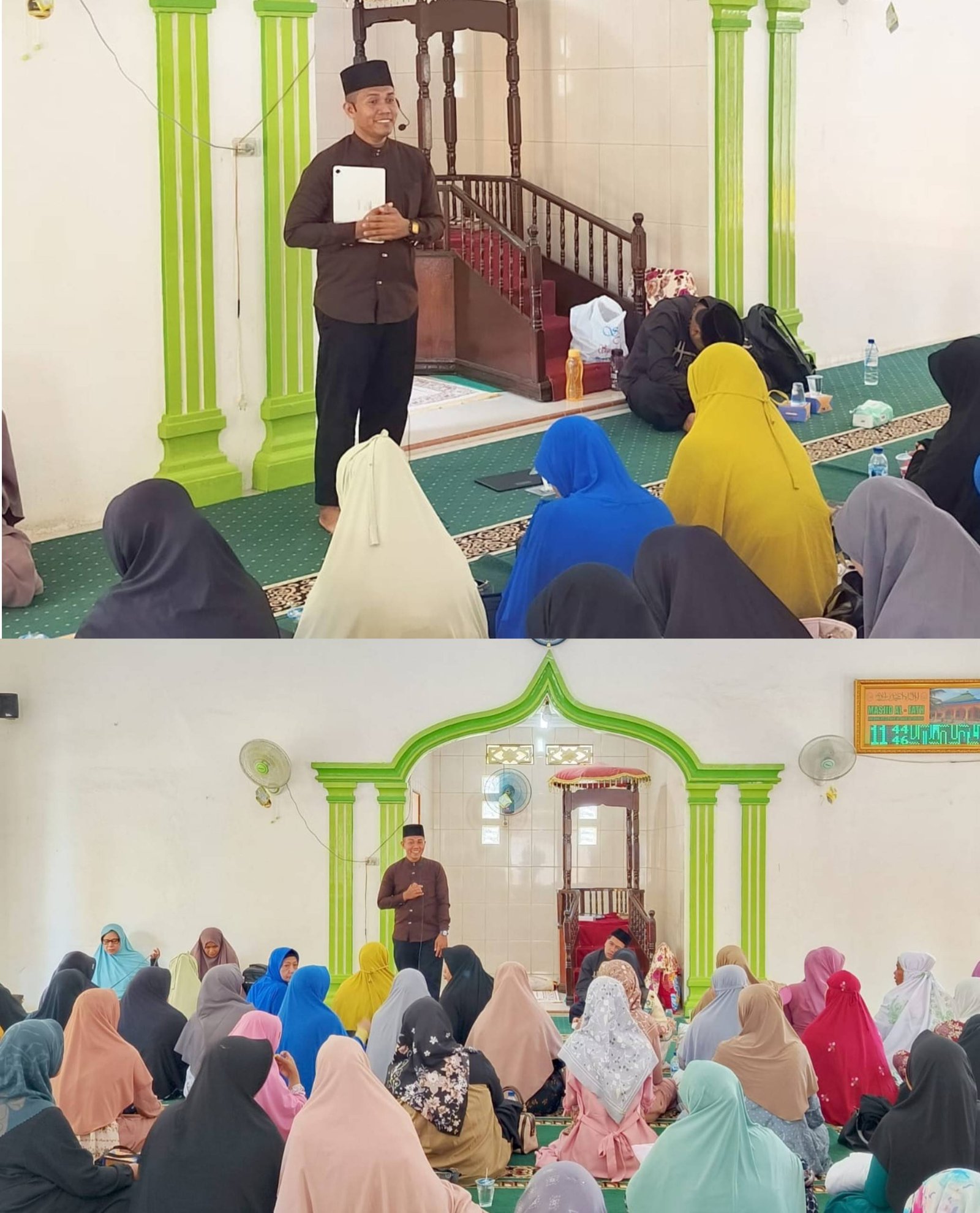 KUA Bosar Maligas Melalui PAI Gelar Penyuluhan Manajemen Qolbu