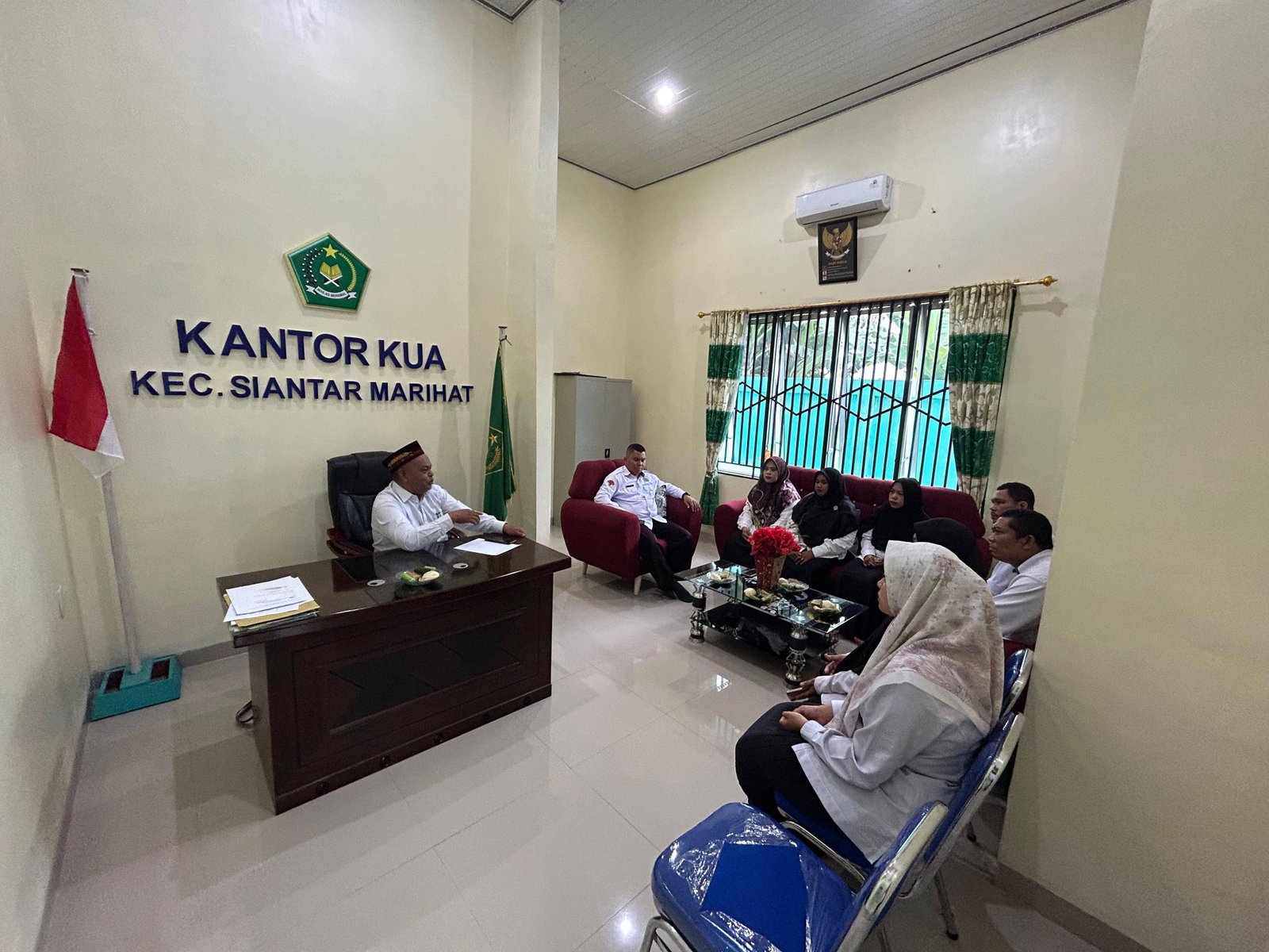 KUA Siantar Marihat Gelar Rapat Koordinasi, Gencarkan Peningkatan Layanan Keagamaan
