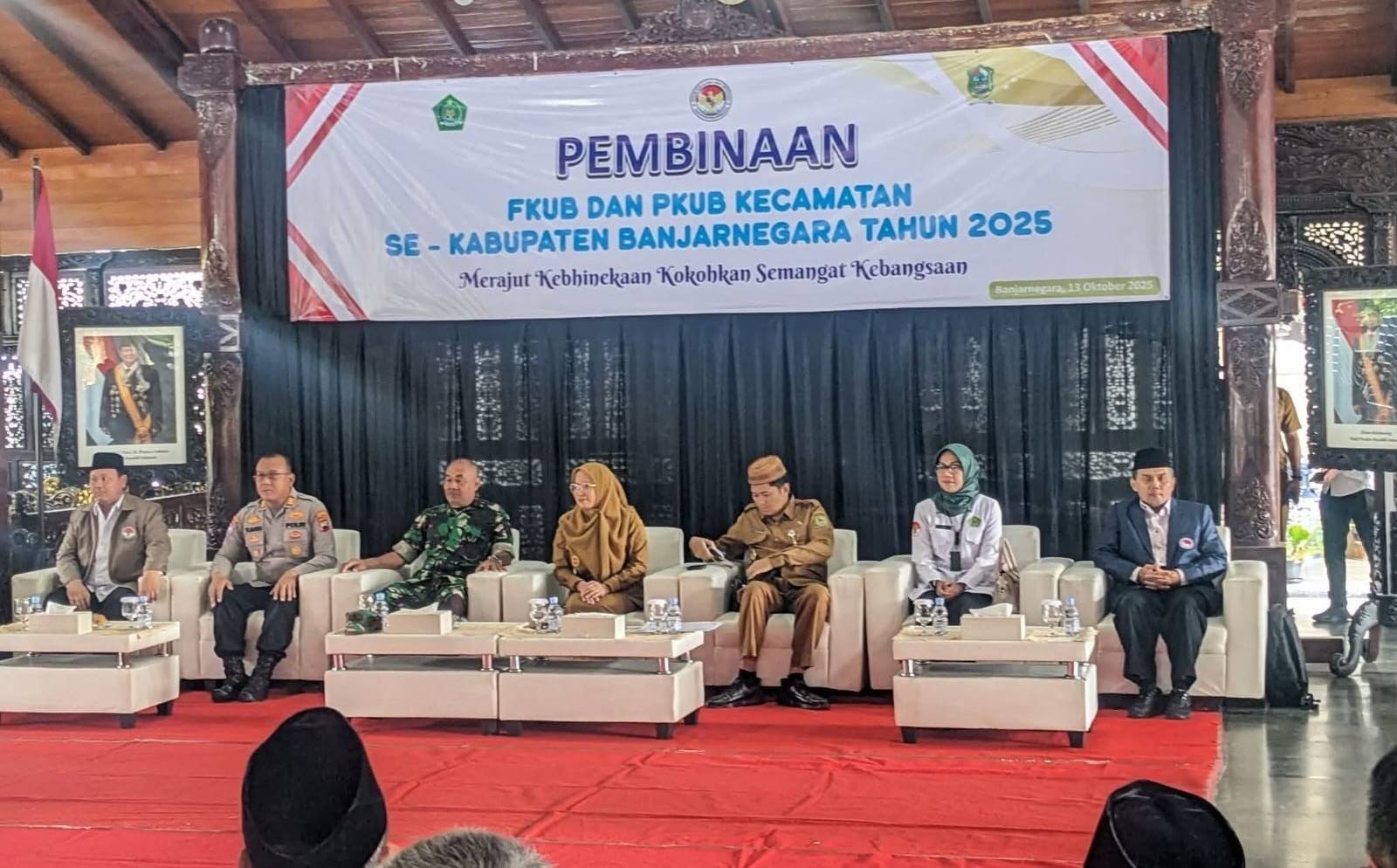 FKUB dan PKUB Banjarnegara Gelar Deklarasi dan Pembinaan, Kepala KUA Susukan: Ini Momentum Menguatkan Kerukunan Antar Umat