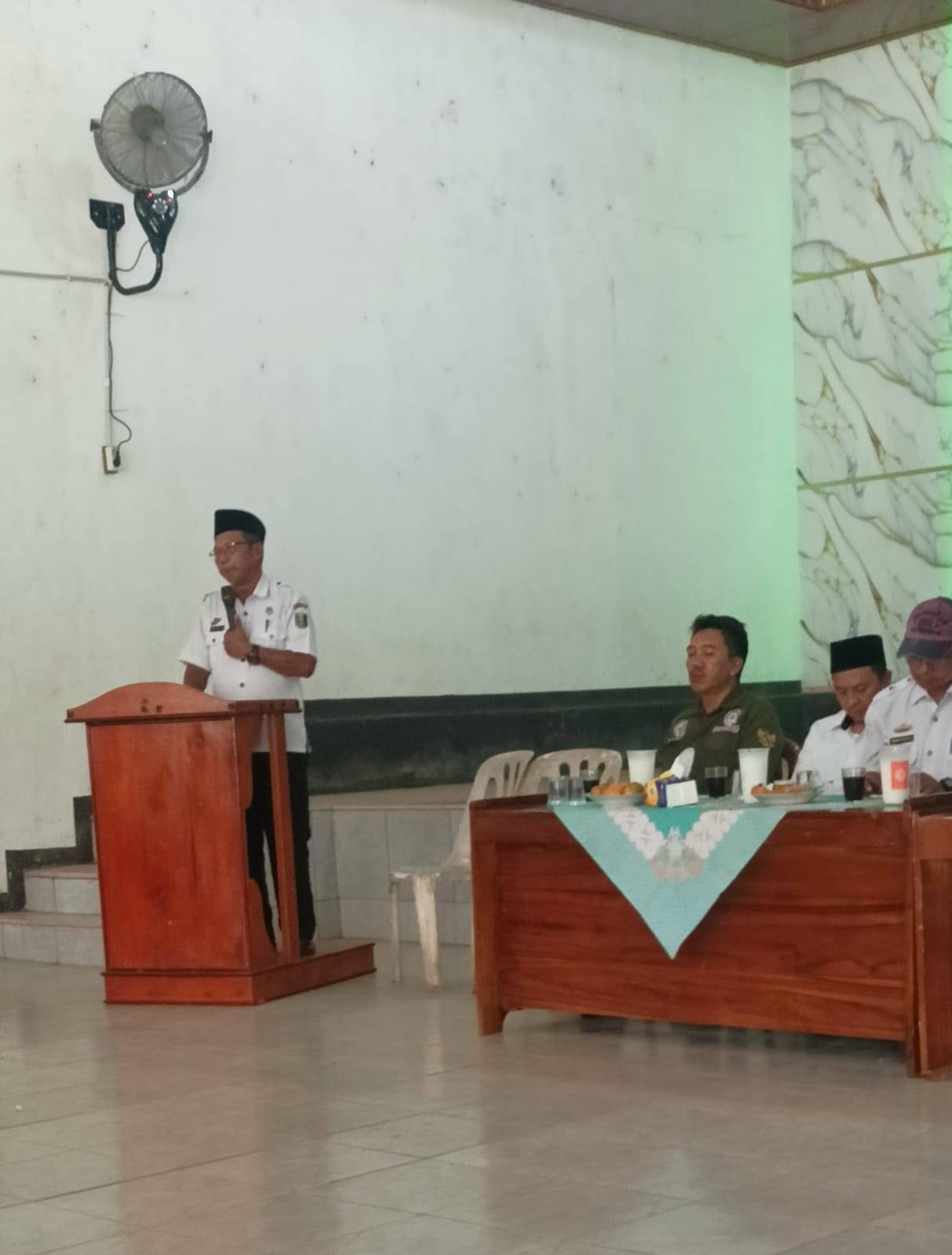 KUA Bandar Sribhawono Dukung Sinergi Pembangunan Desa melalui Kehadiran Penyuluh dalam Musrenbangdes