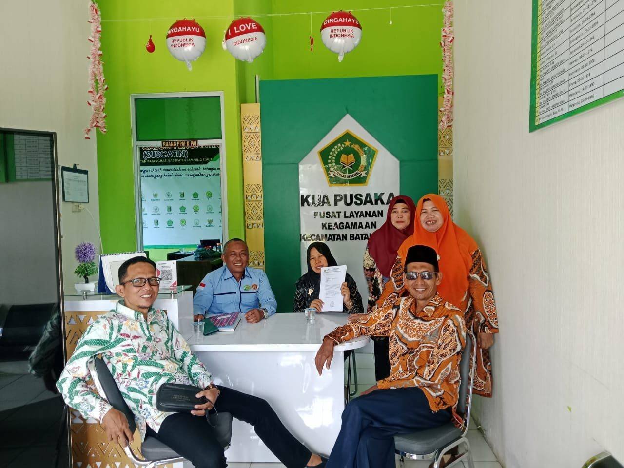 KUA Batanghari Mantapkan Persiapan Apel Hari Santri 2025