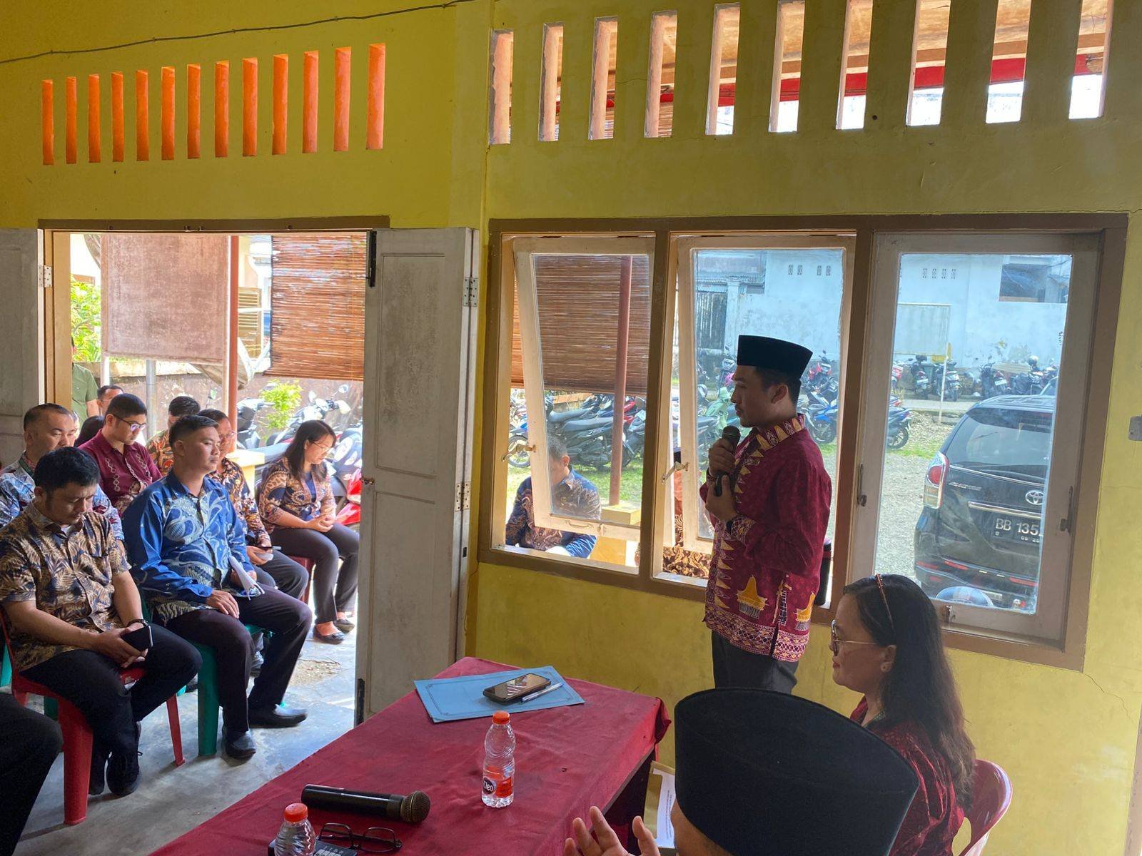 Kemenag Gunungsitoli Kukuhkan Panitia Nataru dan HAB, KUA Gunungsitoli Utara Ambil Bagian