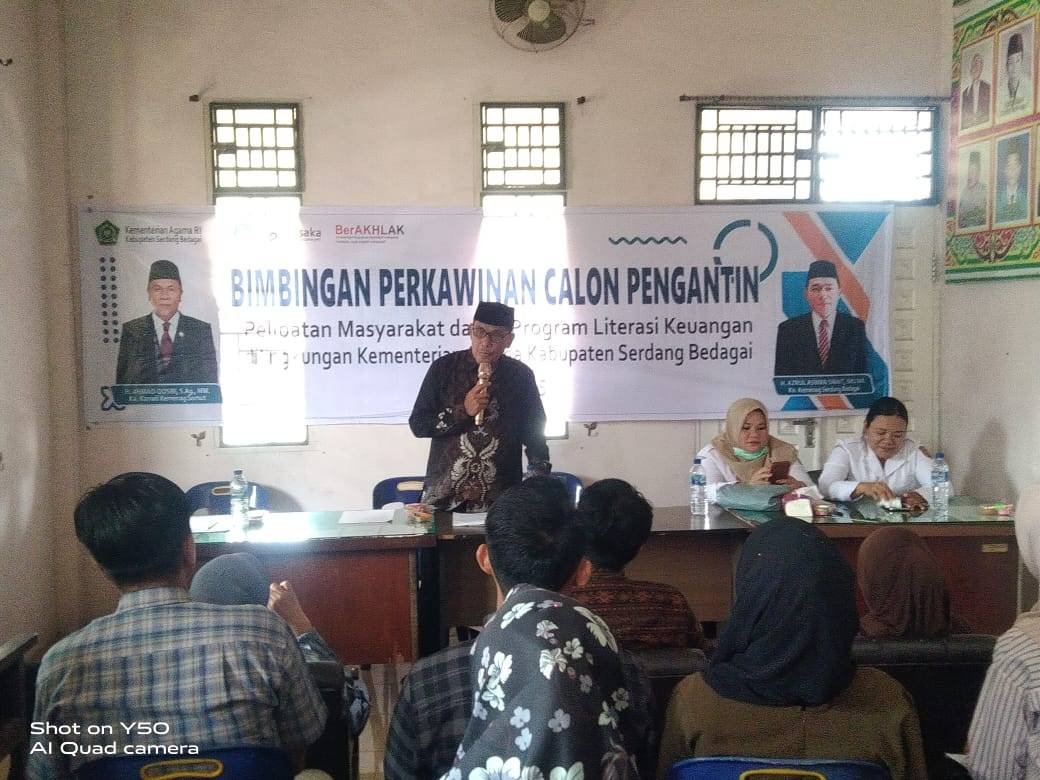 Ka. KUA Silinda Fasilitator Bimwin Penguatan Ekonomi Keluarga Bertajuk Pelkumat
