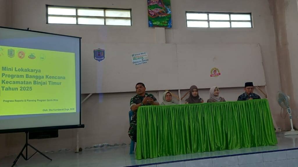 KUA Binjai Timur Dukung Program Bangga Kencana Lewat Sinergi Lintas Sektoral