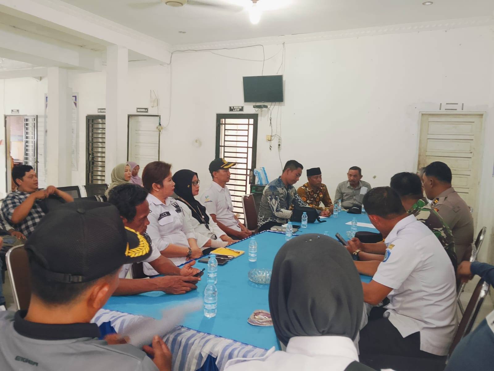 KUA Bilah Hilir Hadiri Rapat Koordinasi Kecamatan, Dukung Penguatan Sinergi Antar Instansi Pemerintah