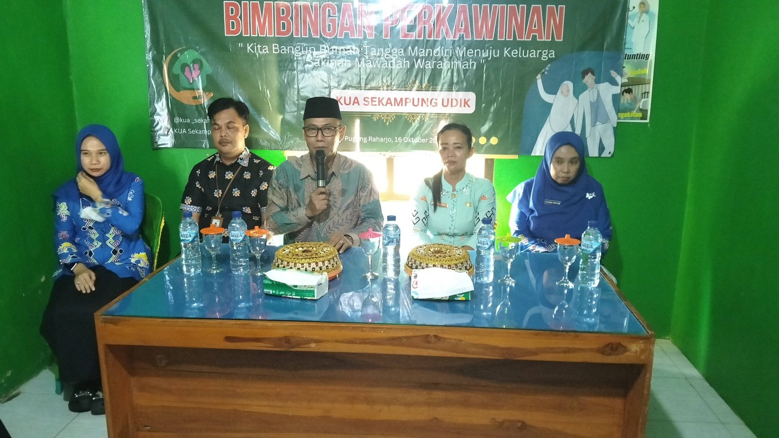KUA Sekampung Udik Laksanakan Bimbingan Perkawinan Tatap Muka: Upaya Menekan Angka Perceraian