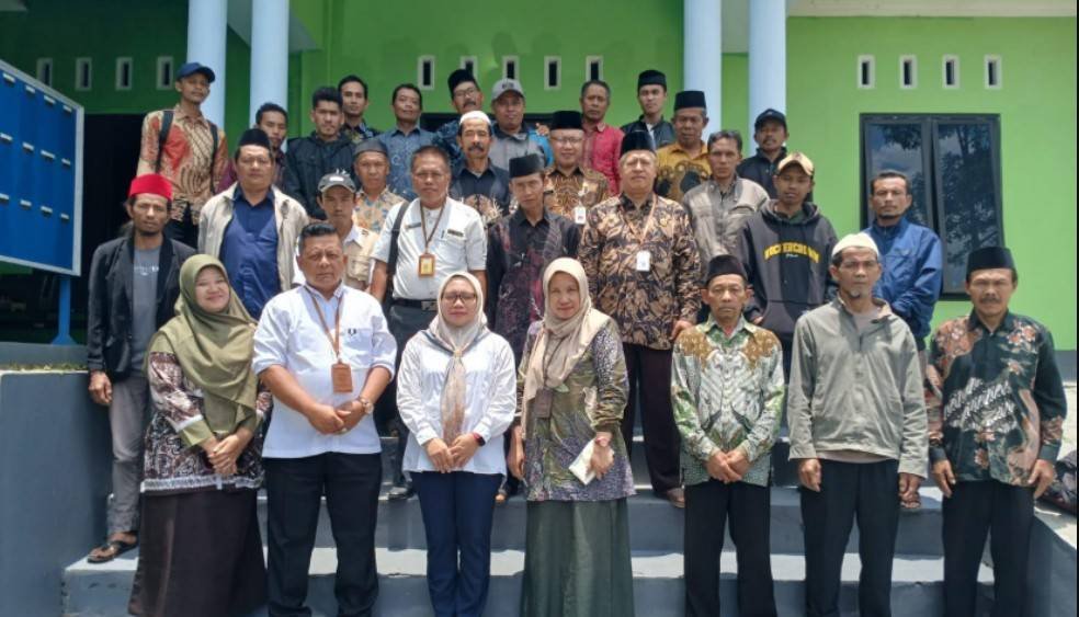 AMANKAN ASET UMAT: KUA Pagentan Kolaborasi dengan Kemenag dan BPN Dorong Percepatan Sertifikasi Tanah Wakaf