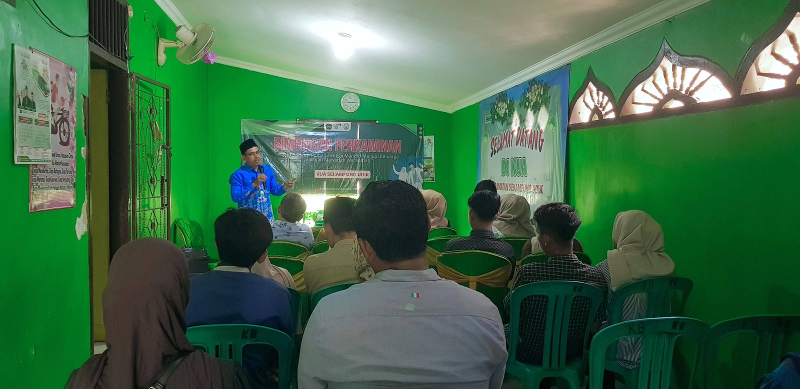 Penghulu KUA Sekampung Udik Pimpin Dinamika Kelompok Bimbingan Perkawinan: Wujudkan Catin yang Siap Bangun Keluarga Sakinah