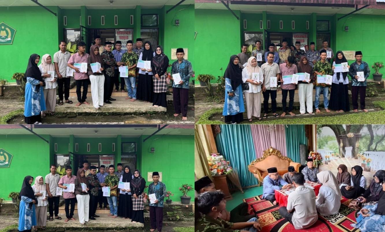 Plt. Ka. KUA Dolok Batunanggar Menerima Kunjungan Monitoring oleh Ka. Kan kemenag Simalungun