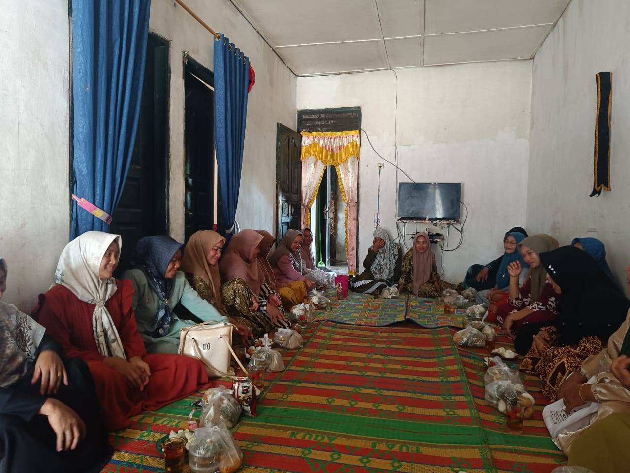 KUA Bandar Pulau Lakukan Kunjungan ke Desa Binaan Aek Tarum