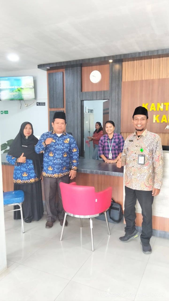 KUA Habinsaran Dampingi Pengurusan Sertifikat Tanah Wakaf