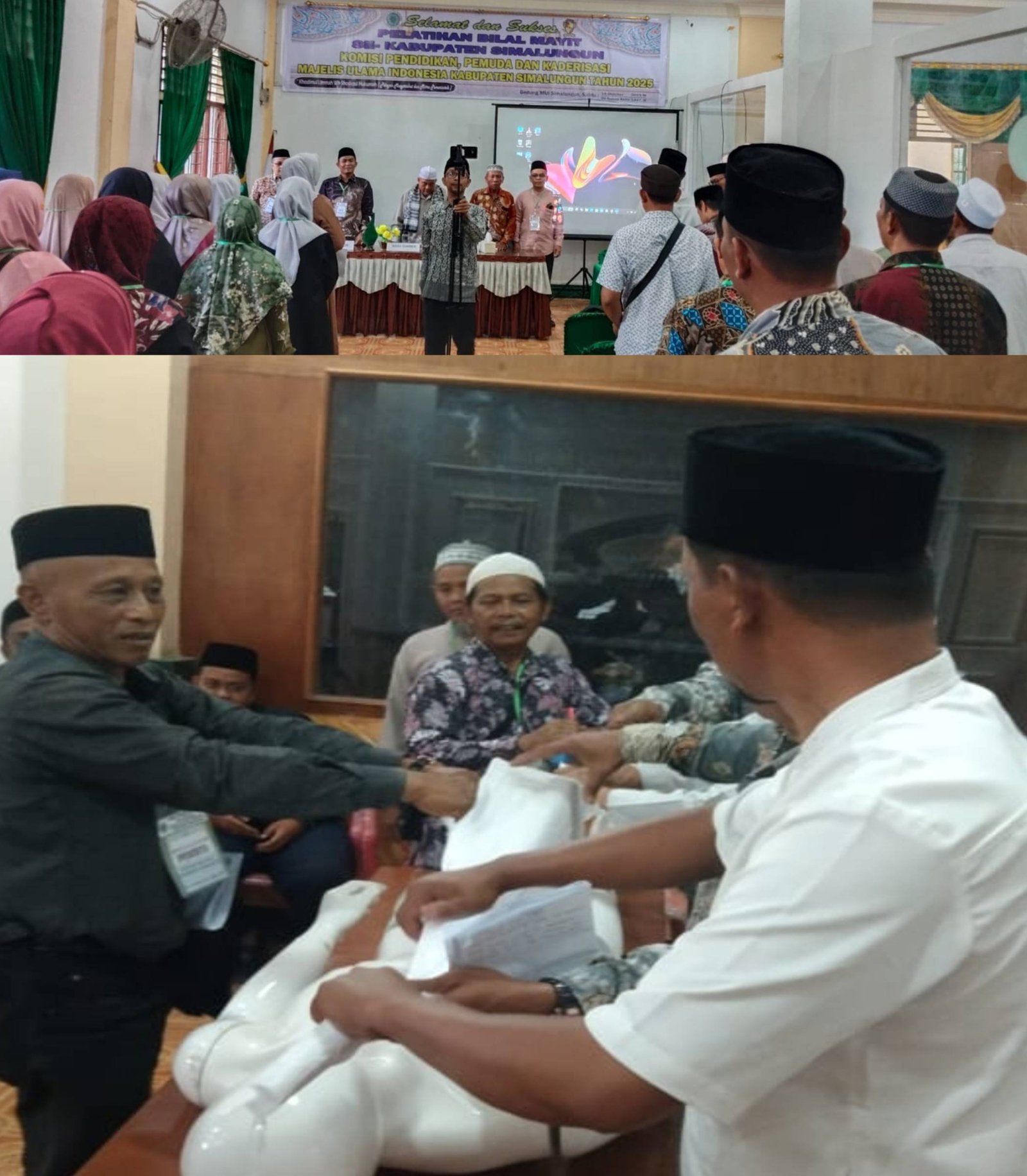 PPPK KUA Bosar Maligas Ikuti Pelatihan Bilal Mayit se-Kabupaten Simalungun