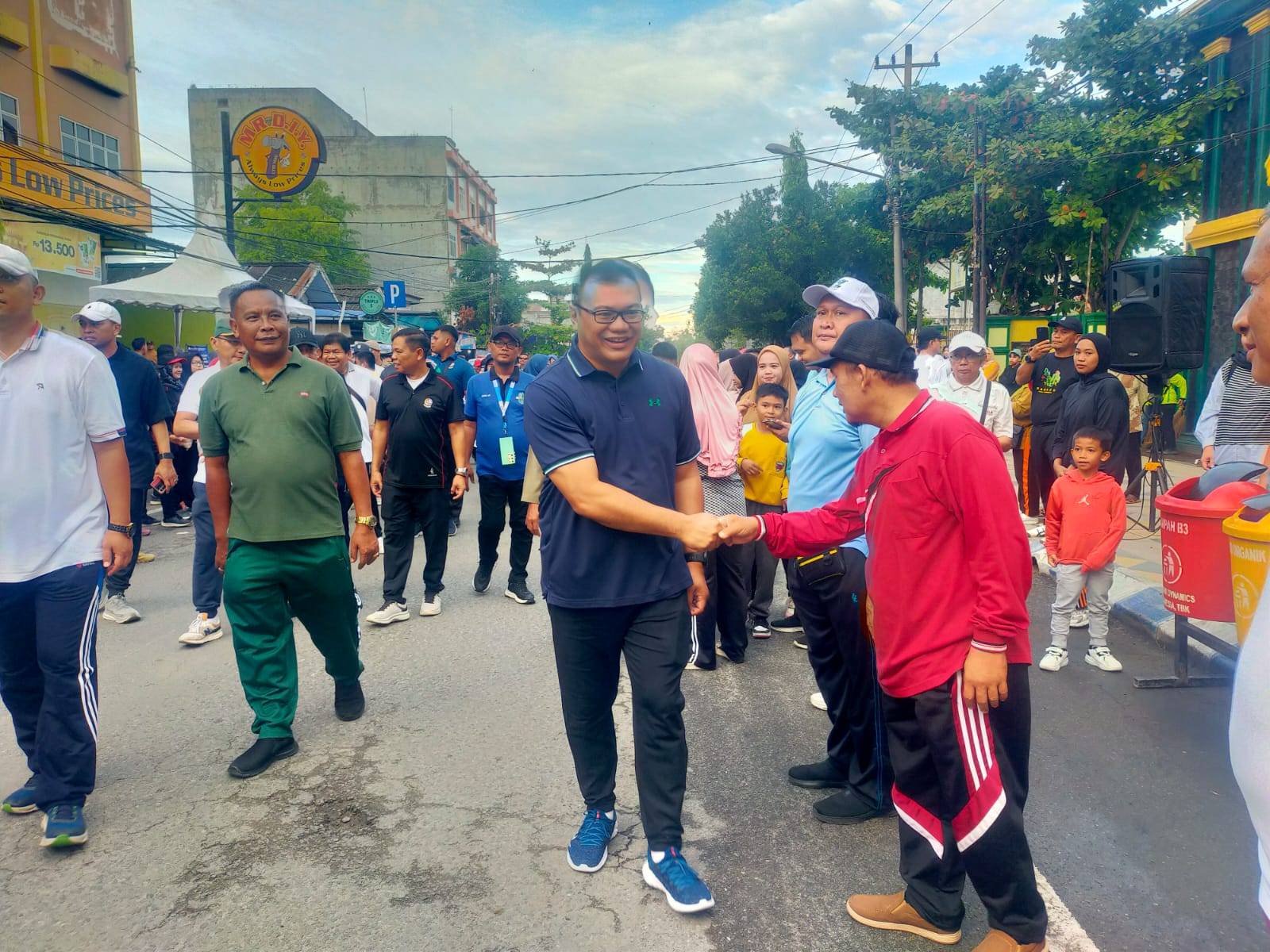 Kepala KUA Lubuk Pakam Hadiri Kegiatan Car Free Day Mewakili Kepala Kemenag Deli Serdang
