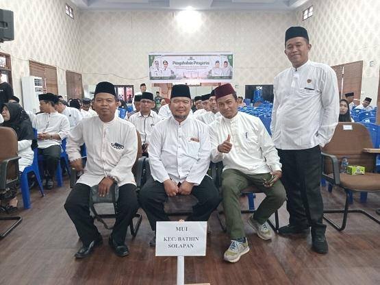 Kepala KUA Kec. Bathin Solapan Hadiri Pengukuhan Pengurus MUI Kec. Mandau, Bathin Solapan, Pinggir, dan Talang Muandau