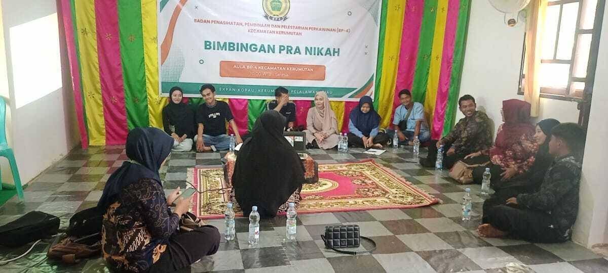 Persiapan Menuju Pernikahan Berkualitas, KUA Kerumutan Selenggarakan Bimwin