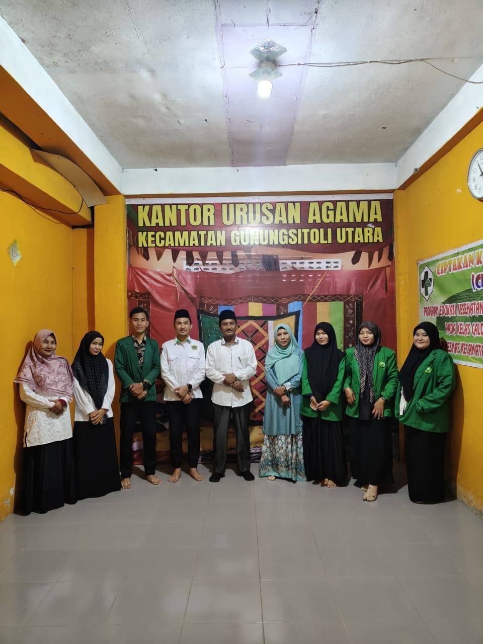 Jemput Ilmu Lapangan, KUA Gunungsitoli Utara Sambut 4 Mahasiswa PPL STAI Nias
