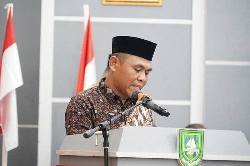 Kepala KUA Mandau Hadiri dan Pimpin Doa pada Pengukuhan Pengurus MUI Kecamatan se-Wilayah Mandau Raya